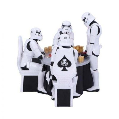 Star Wars Diorama Stormtrooper Poker Face 18cm