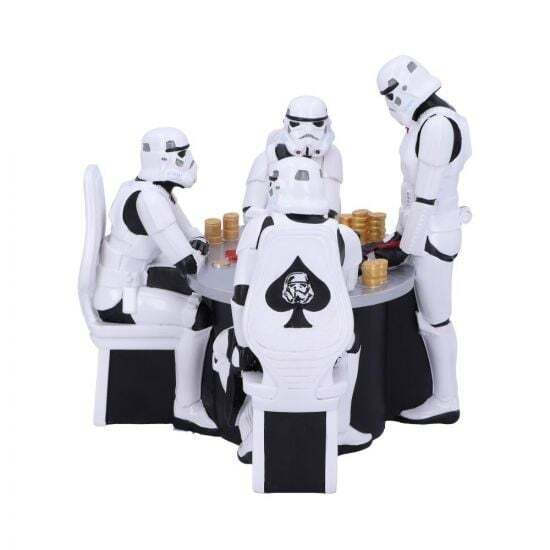 Star Wars Diorama Stormtrooper Poker Face 18cm