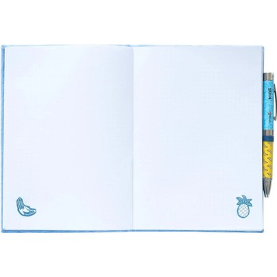 Stitch Officially licensed Premium Plush Notebook A5 with pen Tropical