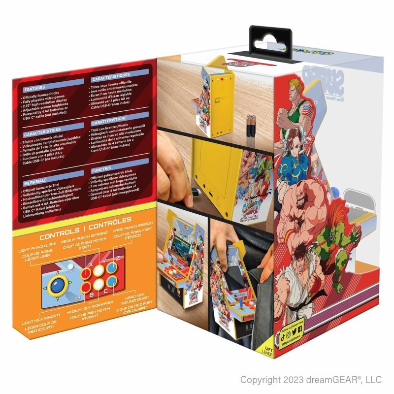 Super Street Fighter II Portable Retro Arcade Micro Player Pro