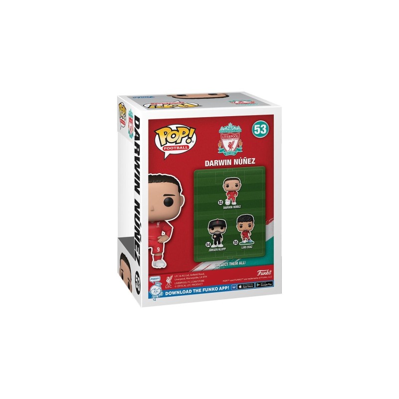Funko Pop! Football: EPL - Liverpool Darwin Núñez 53