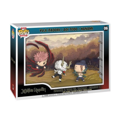 Φιγούρες Funko Pop Moment Deluxe Jujutsu Kaisen Yuji Itadori & Todo Vs Hanami #06