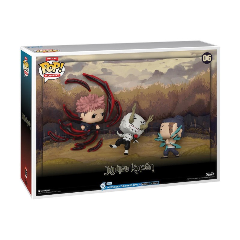 Φιγούρες Funko Pop Moment Deluxe Jujutsu Kaisen Yuji Itadori & Todo Vs Hanami #06