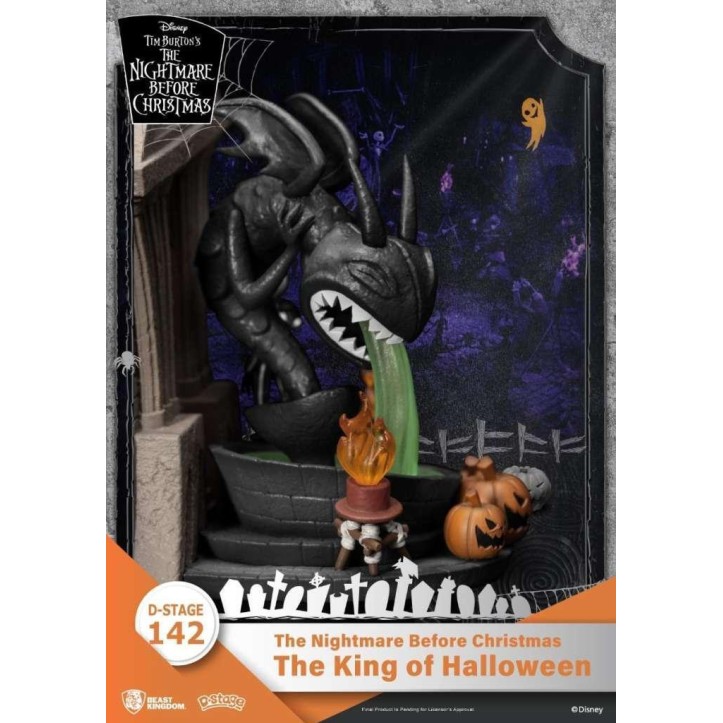 Nightmare before Christmas D-Stage PVC Diorama The King of Halloween 15 cm