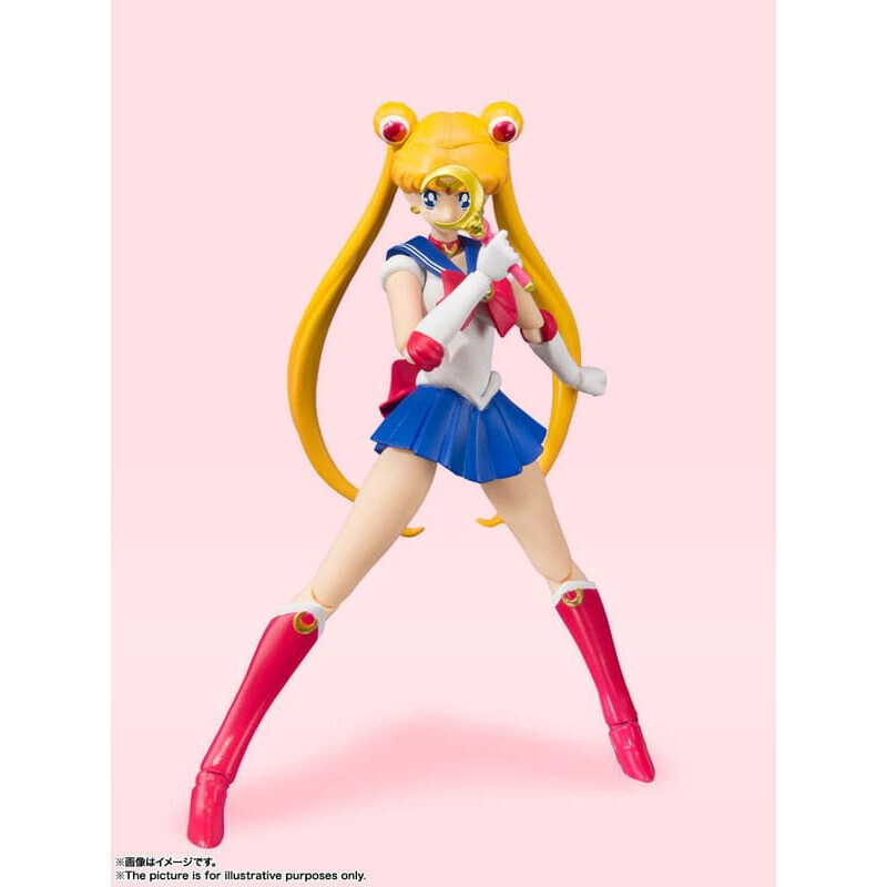 Sailor Moon S.h Figuarts Action Figure Sailor Moon Animation Color Edition 14Cm