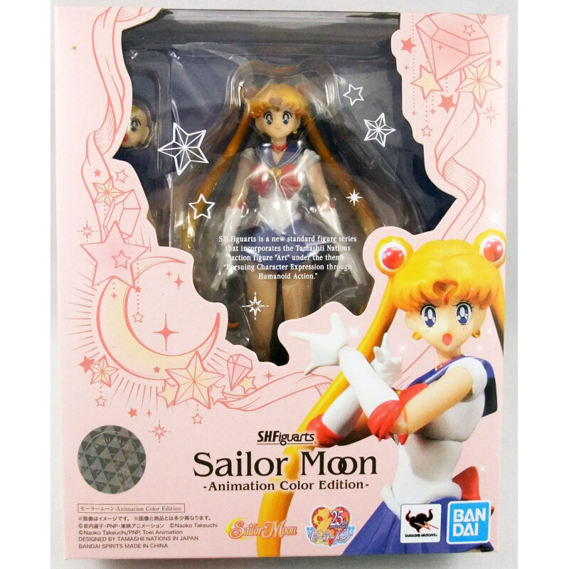 Sailor Moon S.h Figuarts Action Figure Sailor Moon Animation Color Edition 14Cm