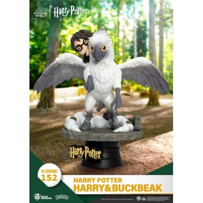 Harry Potter D-Stage PVC Diorama Harry & Buckbeak 16 cm