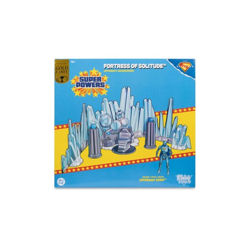 Superman (2025) DC Direct Playset Fortress of Solitude with Superman Robot
