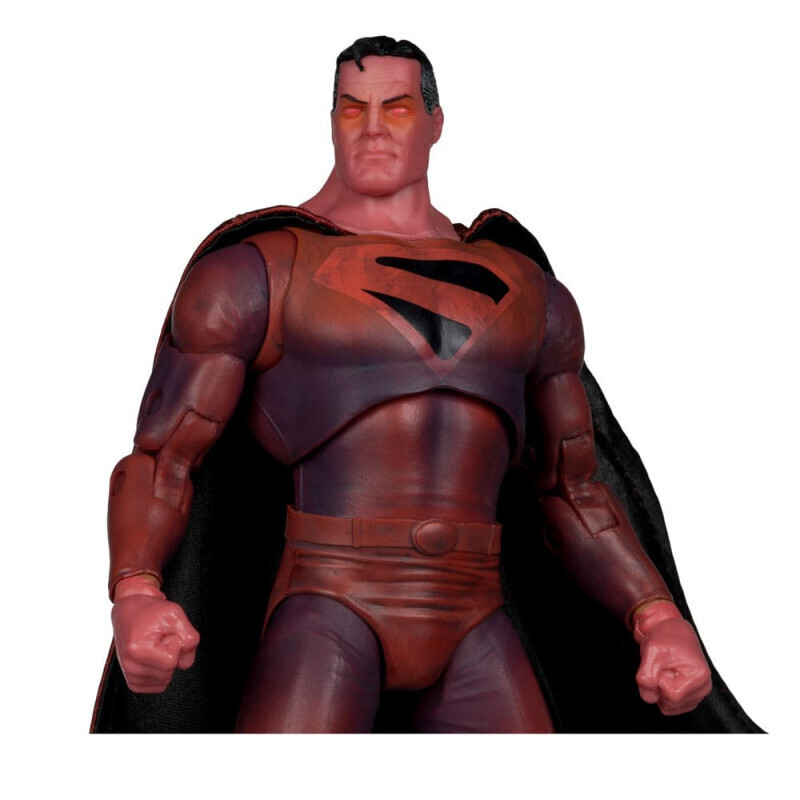 DC Multiverse McFarlane Cover Recreations Action Figure Superman (Kingdom Come) (Gold Label) 18cm