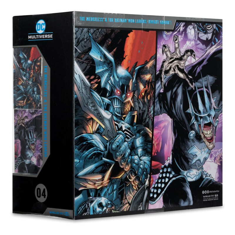 DC Multiverse McFarlane Collector Edition Action Figure 2-Pack #04 Batman who laughs (Knight Armor) & Merciless (Dark Multiverse) 18cm