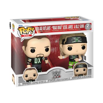 WWE POP! Television Vinyl Figures 2-Pack New Age Outlaws 9cm 2