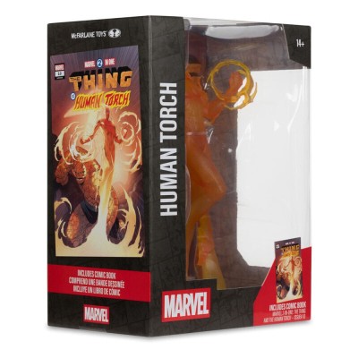 Marvel Collection PVC Statue 1/6 Human Torch (Marvel 2 in 1 #10) 29cm