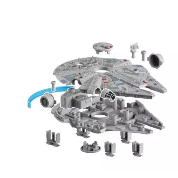 Star Wars Model Kit 1/164 Millennium Falcon 21cm
