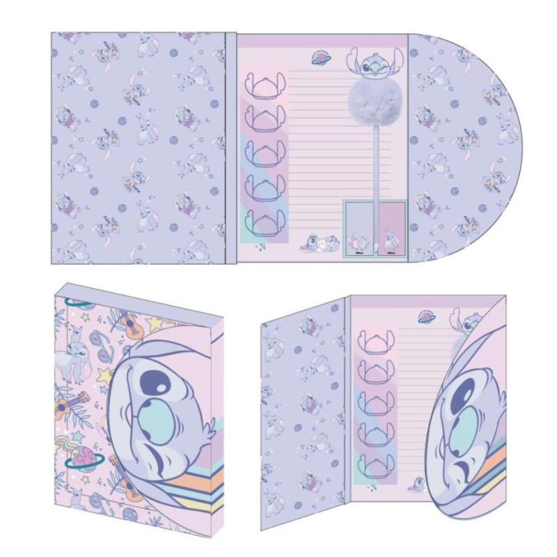 Lilo & Stitch Officially licensed Stationery - Set 4 pieces