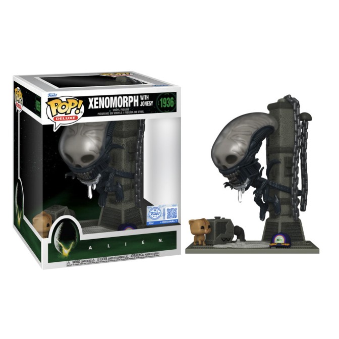 Funko Pop! Deluxe: Alien - Xenomorph with Jonesy 1936 Special Edition