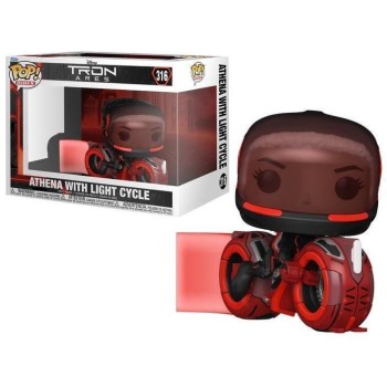 Funko Pop! Rides: Tron - Athena with Light Cycle 316