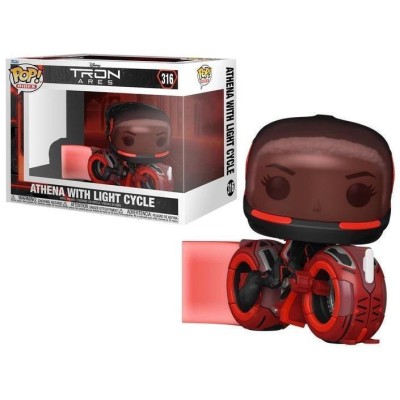 Funko Pop! Rides: Tron - Athena with Light Cycle 316