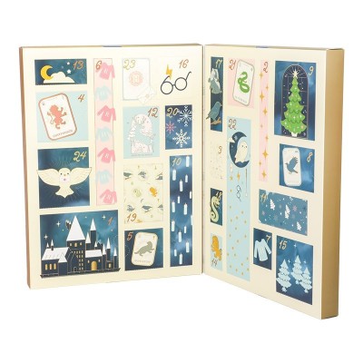 Harry Potter Officially licensed Advent Calendar Stationery 24 Day Hogwarts