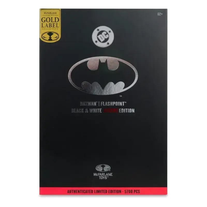 Φιγούρα Δράσης Dc Multiverse: Gold Label - Batman Flashpoint (black & White Accent Edition) Batman 18εκ. MCF17662