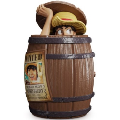 One Piece Officially licensed Cookie Jar Wanted Monkey D. Luffy
