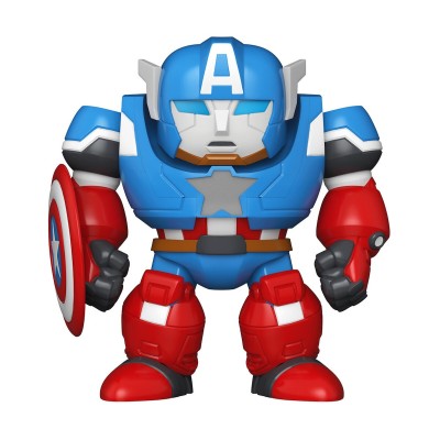 Marvel Bitty POP! Bots Figure WI- CA Mech w/Cap 11,7cm