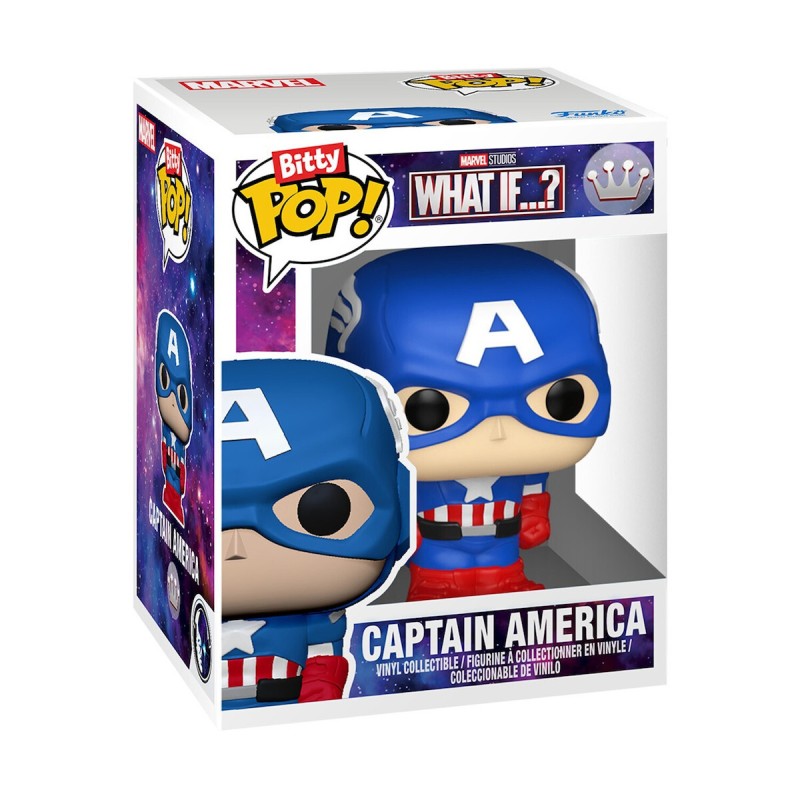 Marvel Bitty POP! Bots Figure WI- CA Mech w/Cap 11,7cm
