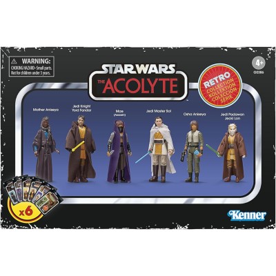 Star Wars: Acolyte Retro Collection Action Figure 6-Pack 10cm