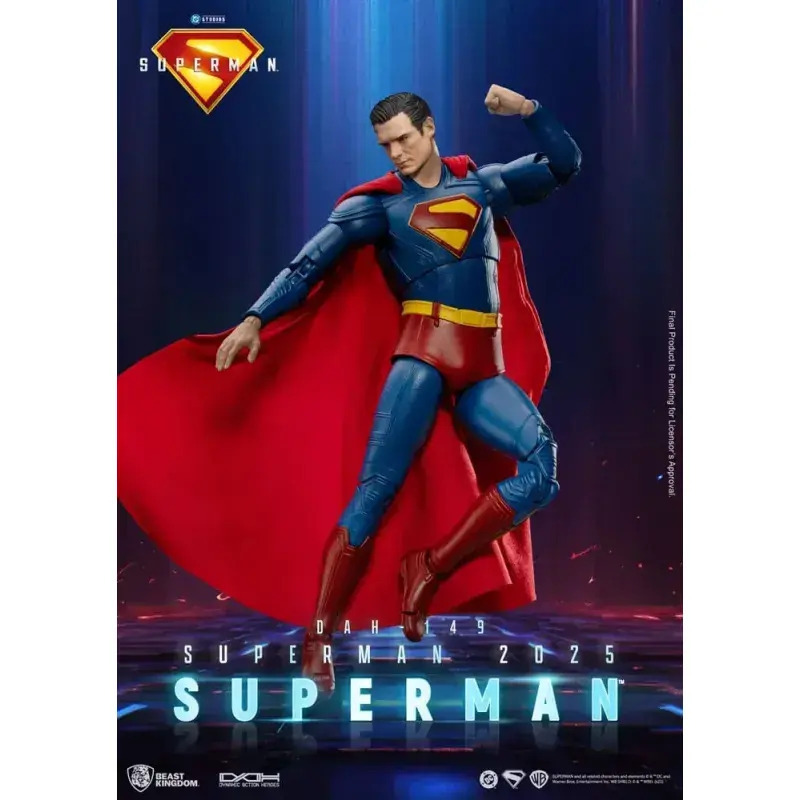 Superman 2025 Action Figure Superman & Krypto 21cm