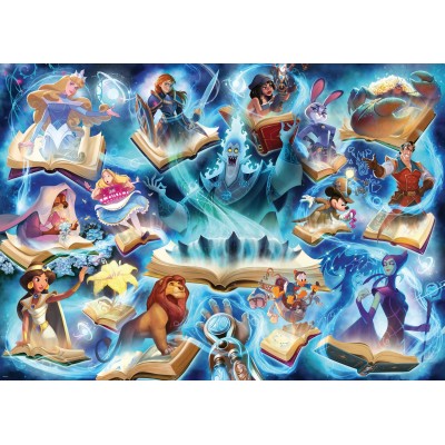 Disney Lorcana Jigsaw Puzzle Glimmers of the Realm: Sapphire (1000 pieces)