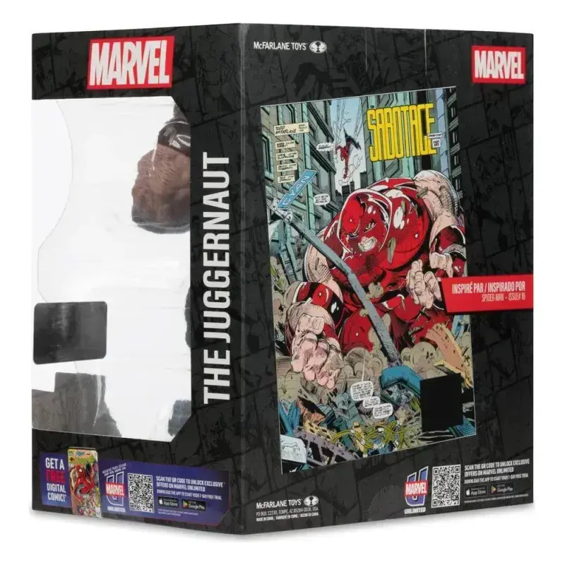 Marvel Collection PVC Statue 1/10 The Juggernaut (Spider-Man #16) Gold Label 17cm