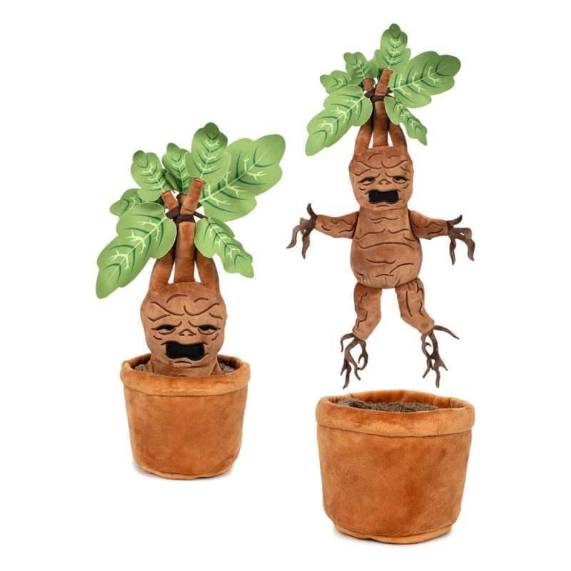 Harry Potter High quality and officially licensed Plush Figure with Sound Mandrake 25 cm