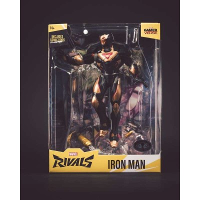 Marvel Rivals Collection Gamerverse 1/6 Action Figure Iron Man (Platinum Edition) 28cm CHASE