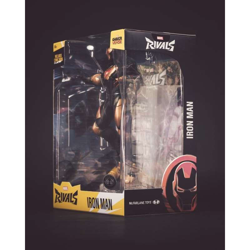 Marvel Rivals Collection Gamerverse 1/6 Action Figure Iron Man (Platinum Edition) 28cm CHASE
