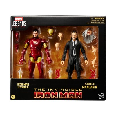 Marvel Legends Action Figure 2-Pack Iron Man (Extremis) & Marvel's Mandarin 15cm