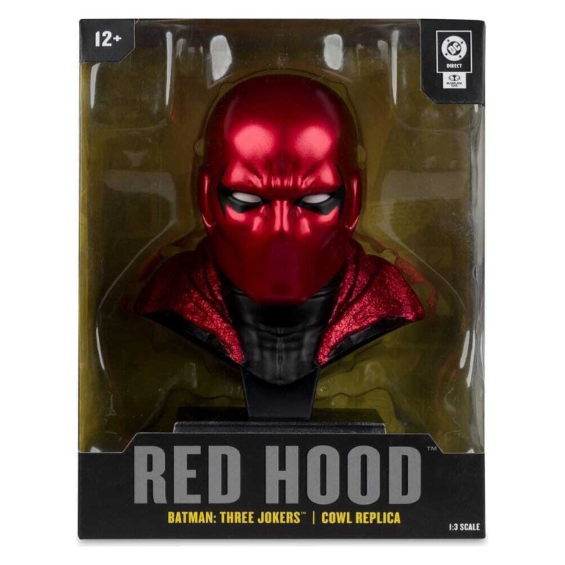 Batman DC Direct Mini-Replica 1/3 Red Hood Mask (Batman: Three Jokers) 18cm