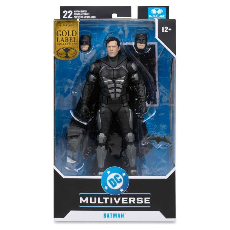 DC Multiverse Action Figure Batman (Justice League) (Gold Label) 18cm