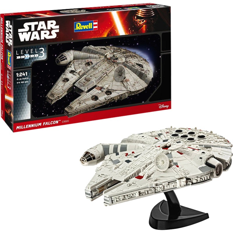 Star Wars Episode VII Model Kit 1/241 Millennium Falcon 10cm