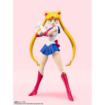 Sailor Moon S.h Figuarts Action Figure Sailor Moon Animation Color Edition 14Cm