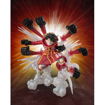 One Piece Figuarts ZERO Extra Battle PVC Statue Monkey D. Luffy -Gum Gum Hawk Gatling- 19cm BTN67504