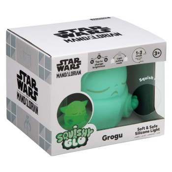 Star Wars The Mandalorian Squishy Glo Silicon Light Grogu 15 cm