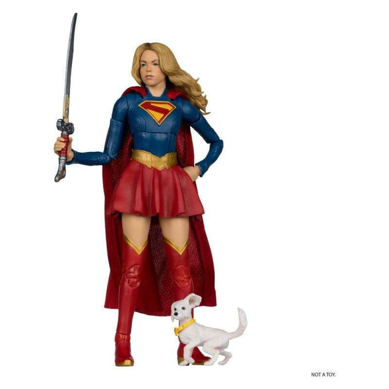 Supergirl (2026) DC Theatrical Deluxe Edition Action Figure Supergirl & Baby Krypto 17cm
