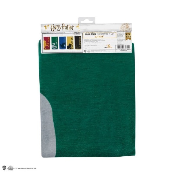 Harry Potter Officially licensed Towel Slytherin 140 x 70 cm