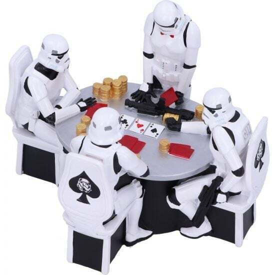 Star Wars Diorama Stormtrooper Poker Face 18cm