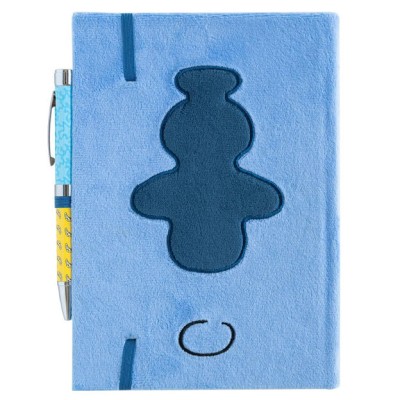 Stitch Officially licensed Premium Plush Notebook A5 with pen Tropical