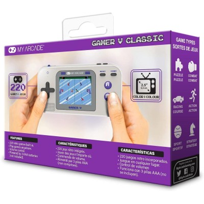 My Arcade Portable Gaming System Gamer V Classic