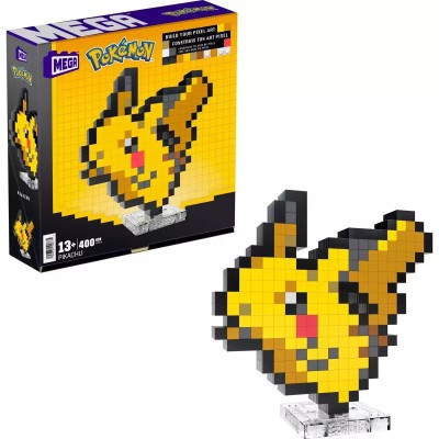 Pokémon MEGA Construction Set Pikachu Pixel Art
