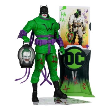 DC Multiverse Action Figure Batman (Batman: Last Knight on Earth) Jokerized (Gold Label) 18cm