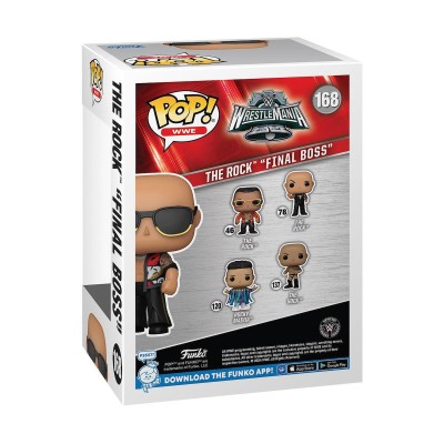 Funko Pop! Sports: WWE: Wrestlemania - The Rock "Final Boss" 168 Special Edition