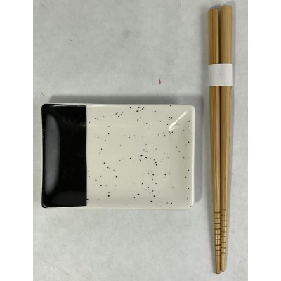 Demon Slayer Officially licensed Ceramic Sushi Set with Chopsticks Tanjiro & Giyu