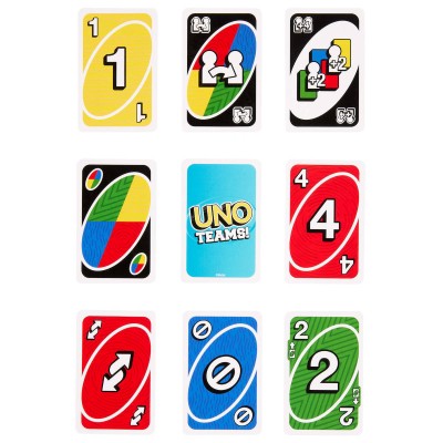 UNO Teams Card Game